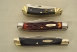 3 Camillus Folding Knives