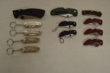 12 Folding Knives