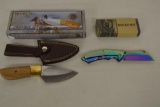 Praire Dog Hunting Knife & Buckshot Folding Knife