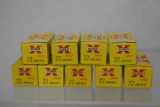 Ammo. Western 22 LR, 9 boxes, 450 Rounds