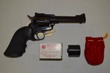 Gun. Ruger Single Six 22 cal Convertible Revolver