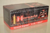 Ammo. Hornady 22 Mag. V-Max. 500 Rds