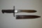 British Bayonet with Scabbard