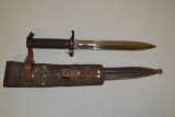 British Bayonet with Frog