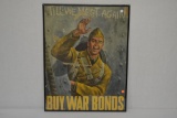 WWII Buy Bond Poster, 1942