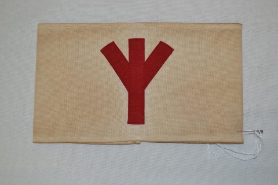 WW II German Nazi Hitler Youth Medic's Armband