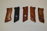 Gun Parts. 2 Sets Ruger and 1 Unmarked Set Grips