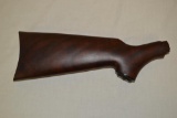 Gun Parts. Wooden Butt Stock.