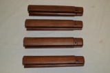 Gun Parts. 4 Wooden Forends.