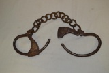 Antique Adjustable Leg Irons