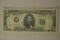 Currency. Error $5 Federal Reserve Note. 1977