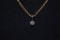 White Sapphire 1/3 ct. 14K Necklace