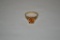 Amber Tourmaline ? 14 K Ring.