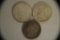 Coins. 3 Morgan Silver Dollars. 1902-O,1899-O,1921