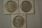 Coins. 3 Peace Silver Dollars. 1923, 1923-S, 1925