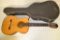 Bradford Acoustic 6 String Guitar and Case