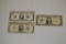 Currency. 1934 & 1928A Silver Certificates. Total3