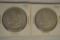 Coins. 2 Morgan Silver Dollars. 1921 & 1921-S