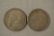 Coins. 2 Morgan Silver Dollars. 1898 & 1921-S