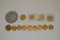 14 Various John F. Kennedy Tokens.