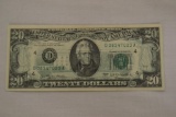 Currency. $20 Federal Reserve Note. Series 1977