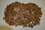 Coins. Wheat Pennies,1920s & 30s. Approx. 14.5 Lbs