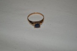 Natural Sapphire ½ ct Ring