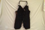 Antique Black Shotgun Wooly Chaps