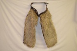 Antique Blonde Shotgun Wooly Chinks / Chaps