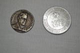 John Deere Centennial Coin & Good Luck Token.