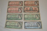 Currency. Canadian Currency. 8 Total