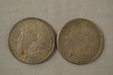 Coins. 2 Morgan Silver Dollars. 1898 & 1921-S