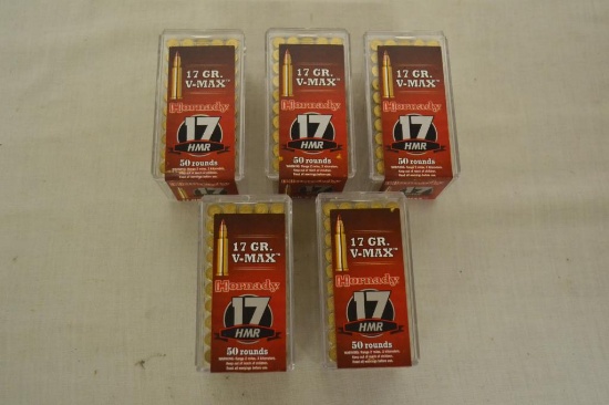 Ammo. Hornady 17 HMR. 250 Rds