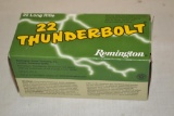 Ammo. Remington Thunderbolt 22 lr. 500 Rds