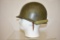 WWII Military Fixed Bale U.S. Helmet