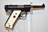 Gun. Ruger Model MKII NRA 22LR cal. Pistol