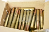 Ammo. WWII German 8 mm Approx 55 Rds