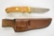 Schrade Knife & Sheath Hunting Heritage Collectin
