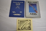 2 Hardcover Gun & Rifle Books and A Booklet