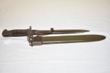 1943 WW11 Bayonet and Scabbard. M1 Garnd