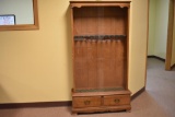 Wooden Gun Cabinet