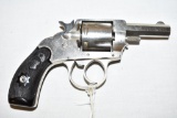 Gun. Hopkins & Allen Model #6 38 cal Revolver