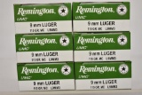 Ammo. Remington 9mm Luger 115 Gr. 300 Rds