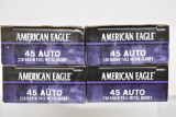 Ammo. American Eagle 45 Auto, 230 Gr, 200 Rds