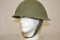 British Military Helmet W/ Canvas Chin Strap.
