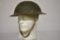 British Military Helmet with Chin Strap.