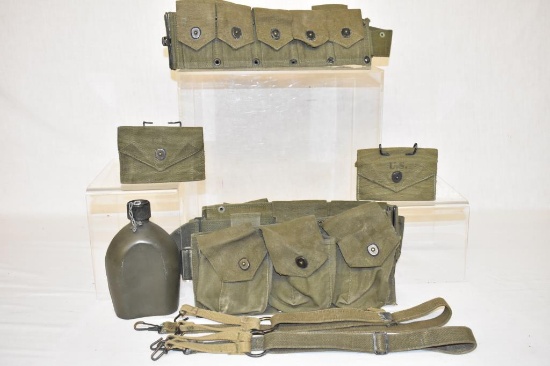 WW11 U.S Military Accessories.Canteen & More.