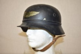 German Beaded M1935 Luftschutz Helmet