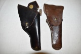 2 Right Handed Holsters. 1911 US & .38 Buchneimer