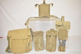 WWll British Military Respirator Bag, Tools & More